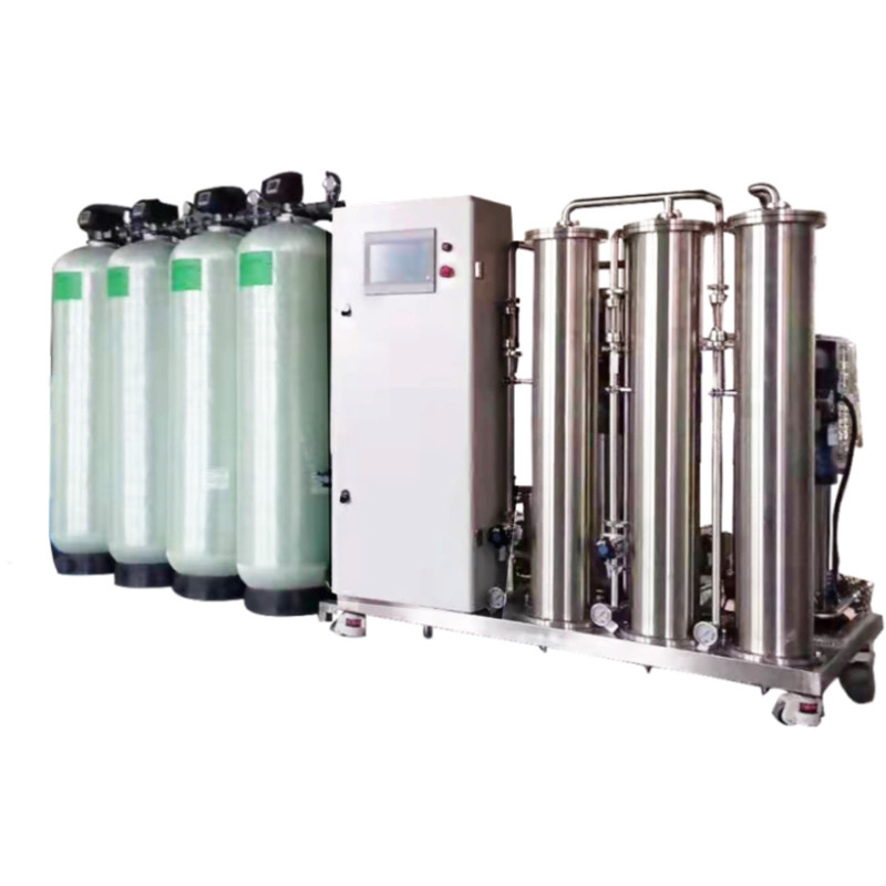 200 - 1000L/H Sistema de tratamiento de agua de hemodiálisis Sistema Ro portátil para diálisis