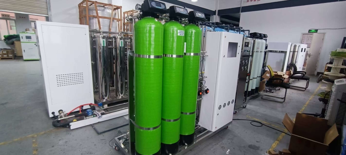 Laboratorio de hospital 2 etapa RO con módulo IOPURE EDI Sistema de agua ultra pura y función de purificación de 380V