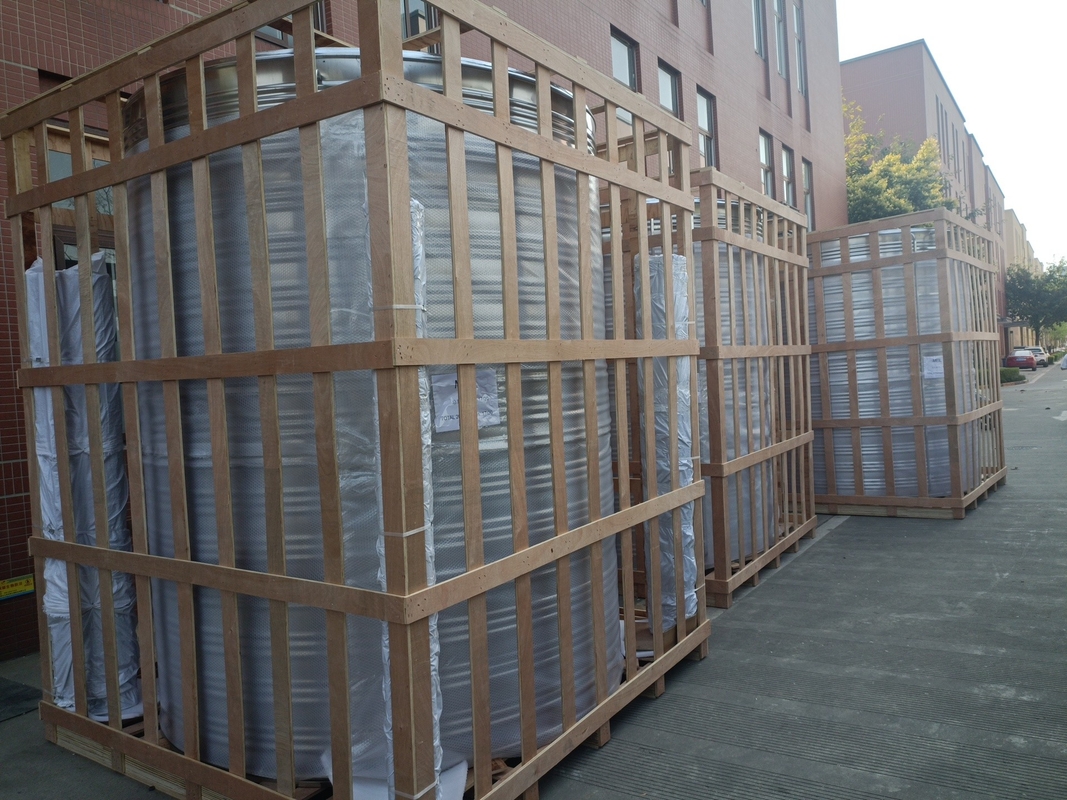 2000LPH planta de purificación de agua RO de 1 etapa con membrana VONTRON RO