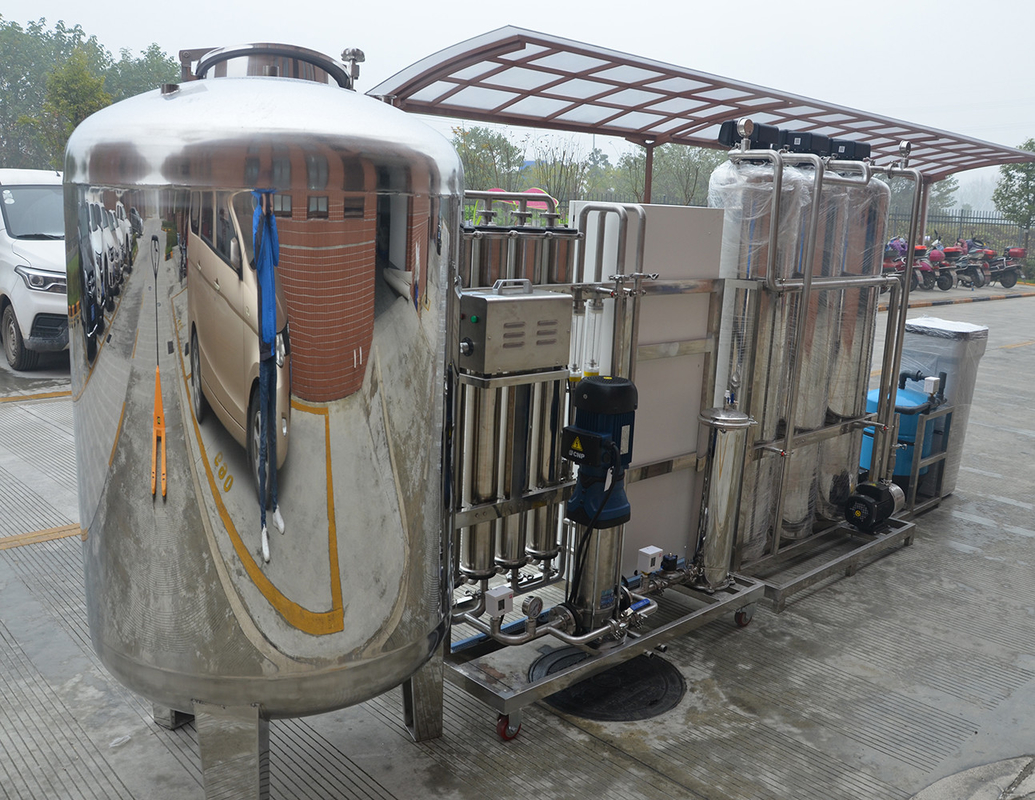 equipo del tratamiento de aguas del sistema RO del filtro de agua de la ósmosis reversa de 250Ltr -10000Ltr