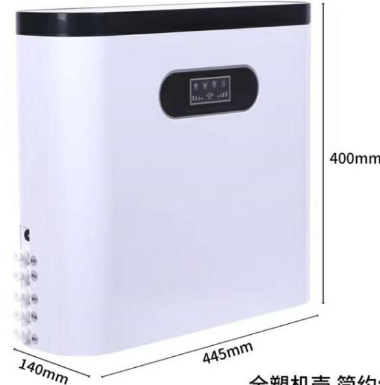 máquina del filtro del purificador del agua del sistema de la ósmosis de 75G CTO Cartridge Household Reverse
