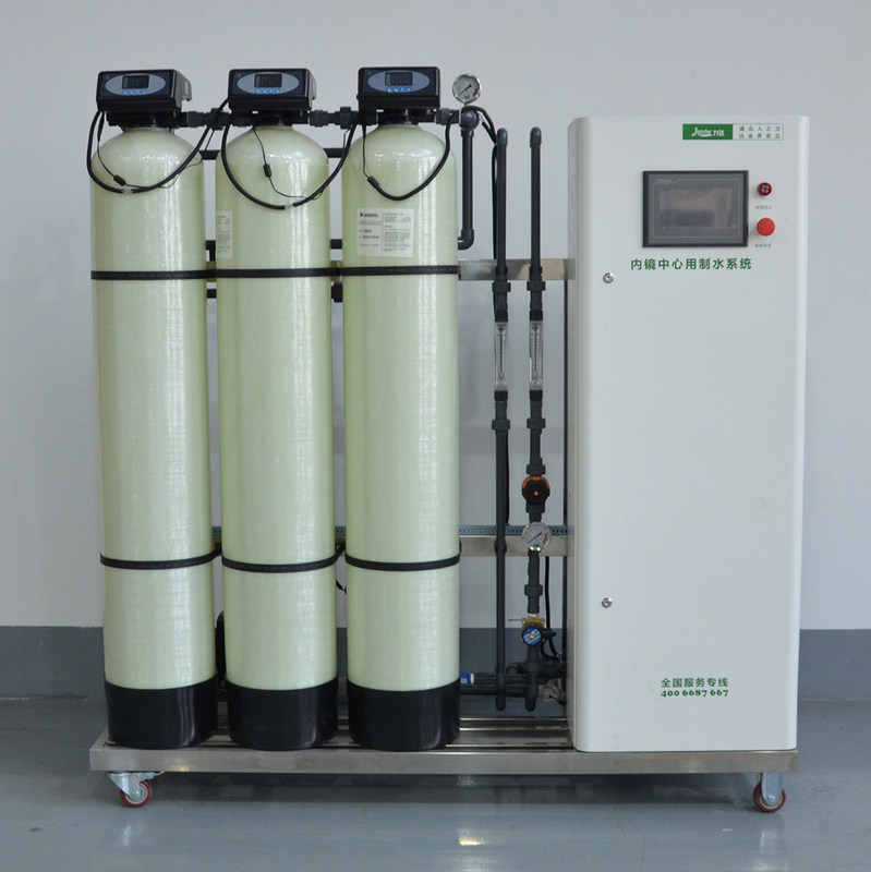 sistema del purificador del agua del RO 0.5T para el hotel 0.3-0.7 PSI de presión