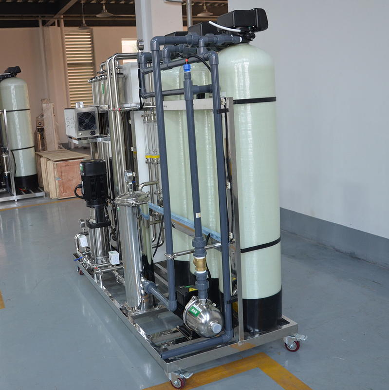 sistema del purificador del agua del RO 0.5T para el hotel 0.3-0.7 PSI de presión