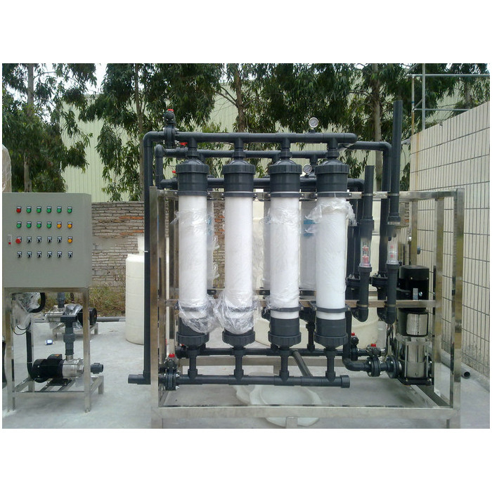 filtros de membrana industriales de la ultrafiltración de la depuradora de la ultrafiltración 500lph