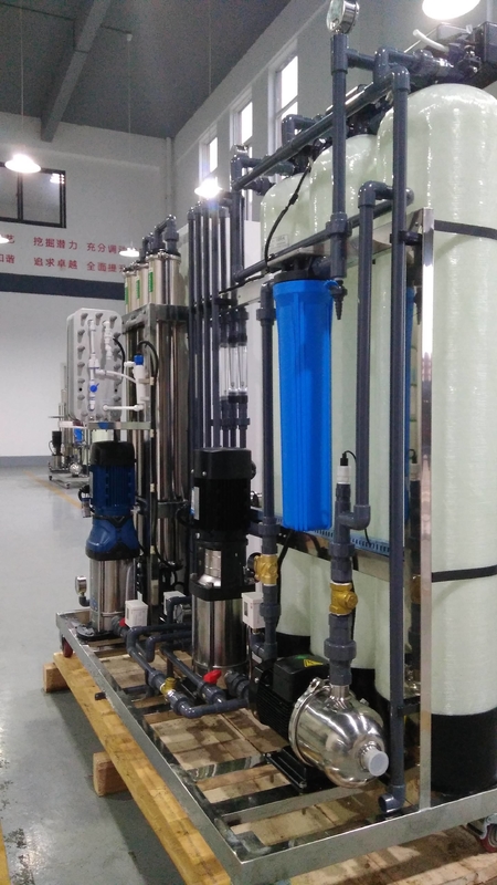500 litros por la máquina de la membrana del sistema RO del filtro de agua de la ósmosis reversa de la hora