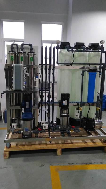 500 litros por la máquina de la membrana del sistema RO del filtro de agua de la ósmosis reversa de la hora