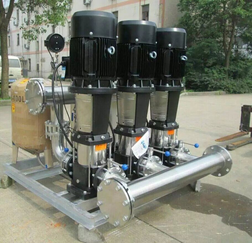 Bomba de aumento de presión de la presión de agua de Electric Power 3 accesorios graduales de acero inoxidables del sistema del RO de la bomba centrífuga de la fase