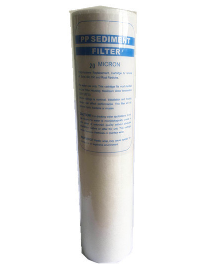 La profundidad Filter/PP hizo girar el cartucho de filtro/el cartucho de filtro soplado del derretimiento para los accesorios del sistema del circuito de agua RO