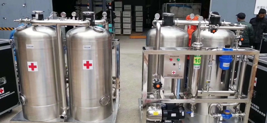 Máquina de la planta de filtrado de agua de la membrana 20TPH de Toray para la fábrica