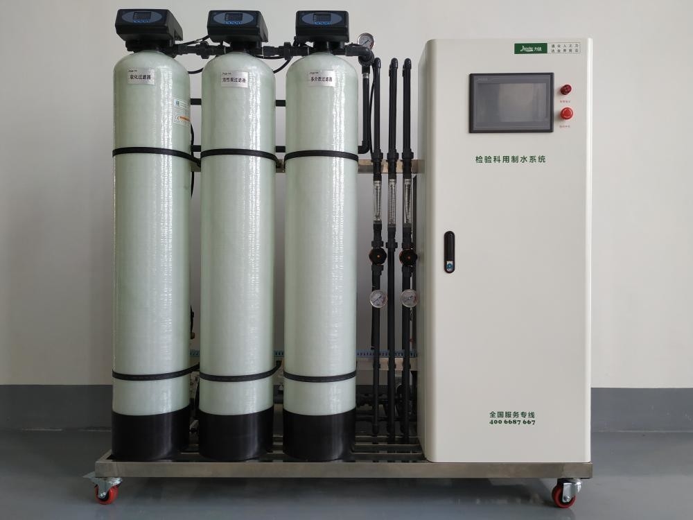 sistema de dos fases de la filtración del agua del sistema RO del RO 750lph
