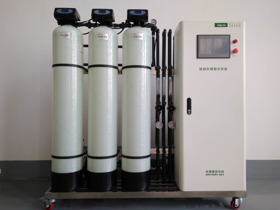 sistema de dos fases de la filtración del agua del sistema RO del RO 750lph