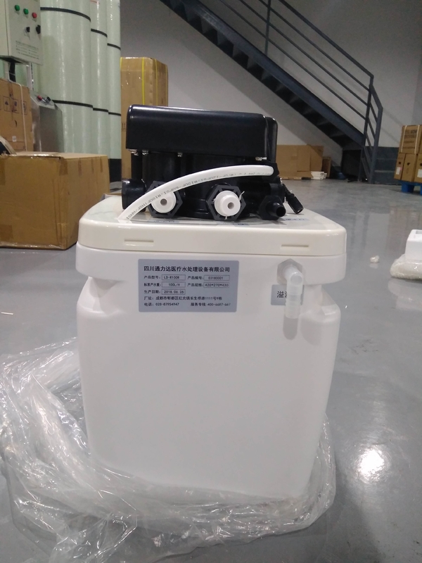 Sistema del suavizador y del filtro de agua del RO 300GPD para el tratamiento de aguas bien