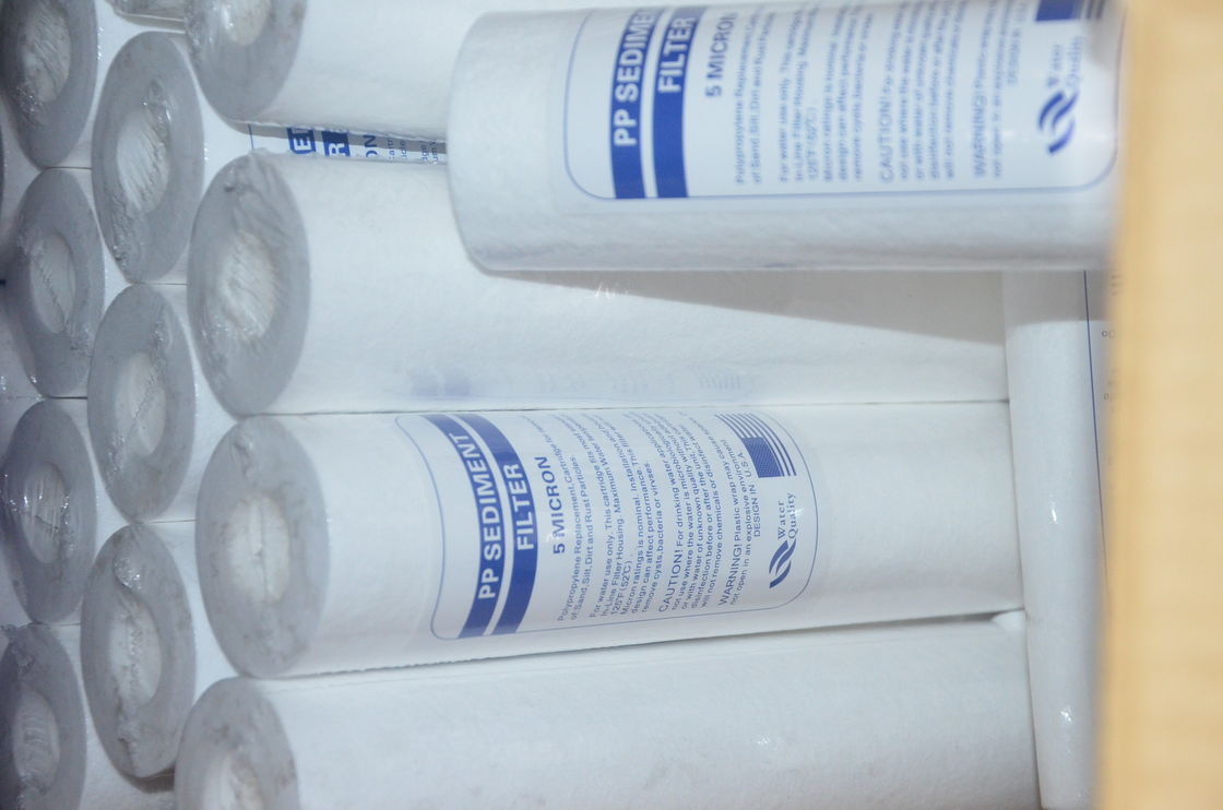 El polipropileno sedimenta Ro Pp del filtro de agua 10Micron filtra los accesorios del sistema del RO