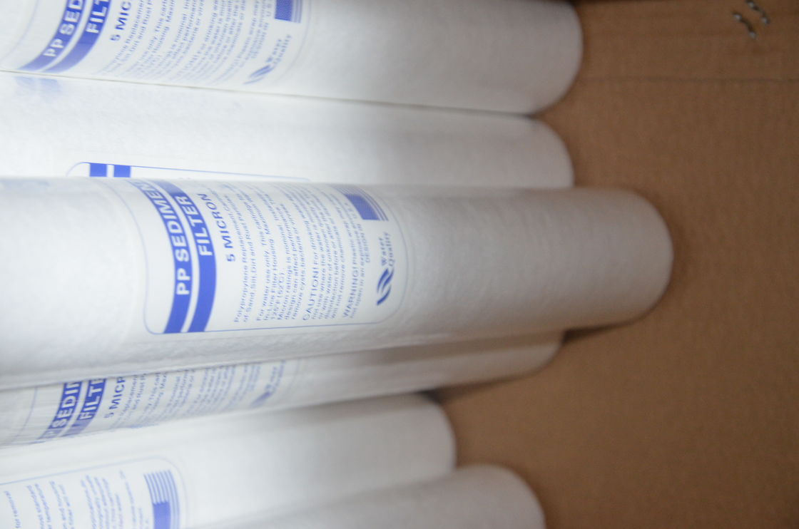 El polipropileno sedimenta Ro Pp del filtro de agua 10Micron filtra los accesorios del sistema del RO