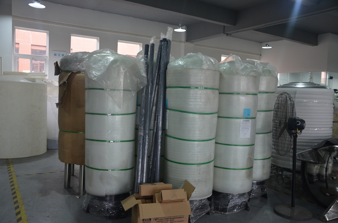 el tanque de agua 500L para el almacenamiento los accesorios puros del sistema del RO del agua