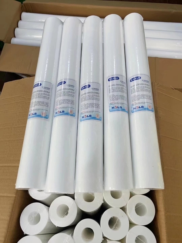 5 micrones PP enormes sedimentan para filtrar los accesorios hechos girar los PP grandes del sistema del RO del cartucho de filtro