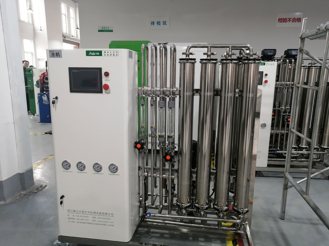 500 litros por sistema de tratamiento de aguas doble del Ro de las etapas del sistema dos del RO del paso de la hora