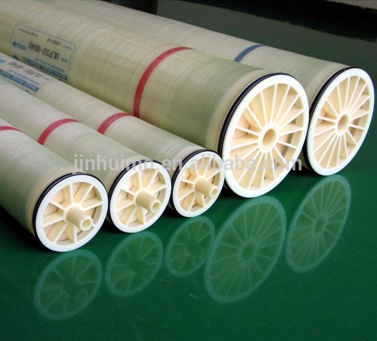 Filtro comercial de la membrana 8040 del RO industrial   Filtración para los accesorios del sistema del RO del tratamiento de aguas de Wate