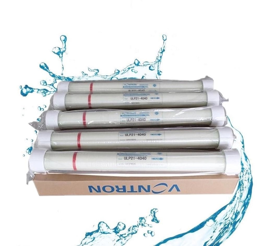 Filtro comercial de la membrana 8040 del RO industrial   Filtración para los accesorios del sistema del RO del tratamiento de aguas de Wate
