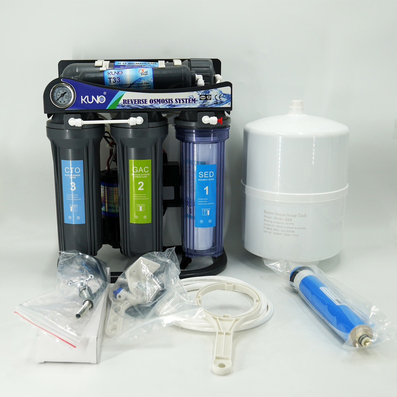 Piezas residenciales del filtro de agua de la membrana del Ro de 100GPD 50G 75G 100G