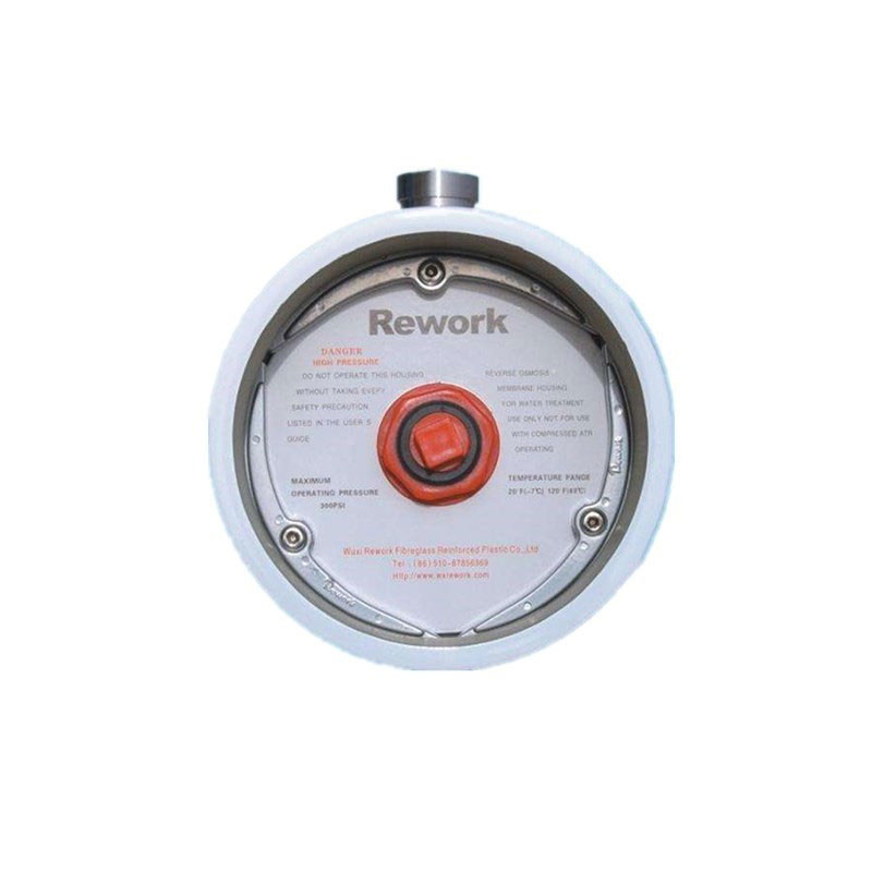 Cárter del filtro de membrana del Ro SS304 Frp industrial para los accesorios del sistema del RO