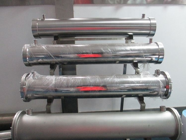 Cárter del filtro de membrana del Ro SS304 Frp industrial para los accesorios del sistema del RO