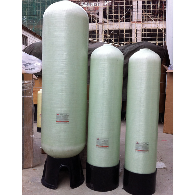 el tanque de agua del filtro de la fibra de vidrio del tanque de almacenamiento del agua de la ósmosis reversa 11.3L 817 FRP