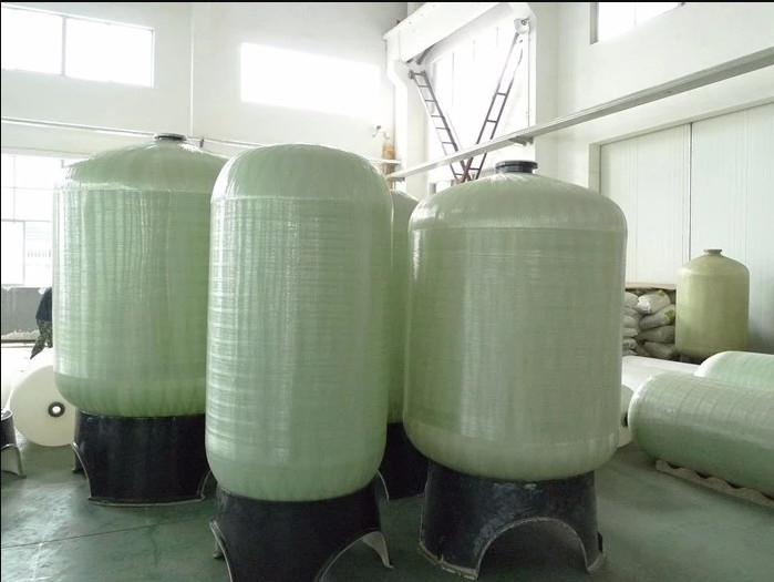 tanques de agua de 817 1054 los 1665 de Frp recipientes del reactor en el tratamiento de aguas de los accesorios del sistema del RO