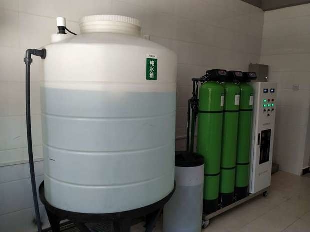 500L Sistema RO de doble paso Hemodiálisis con agua Diálisis para farmacéuticos o hospitales