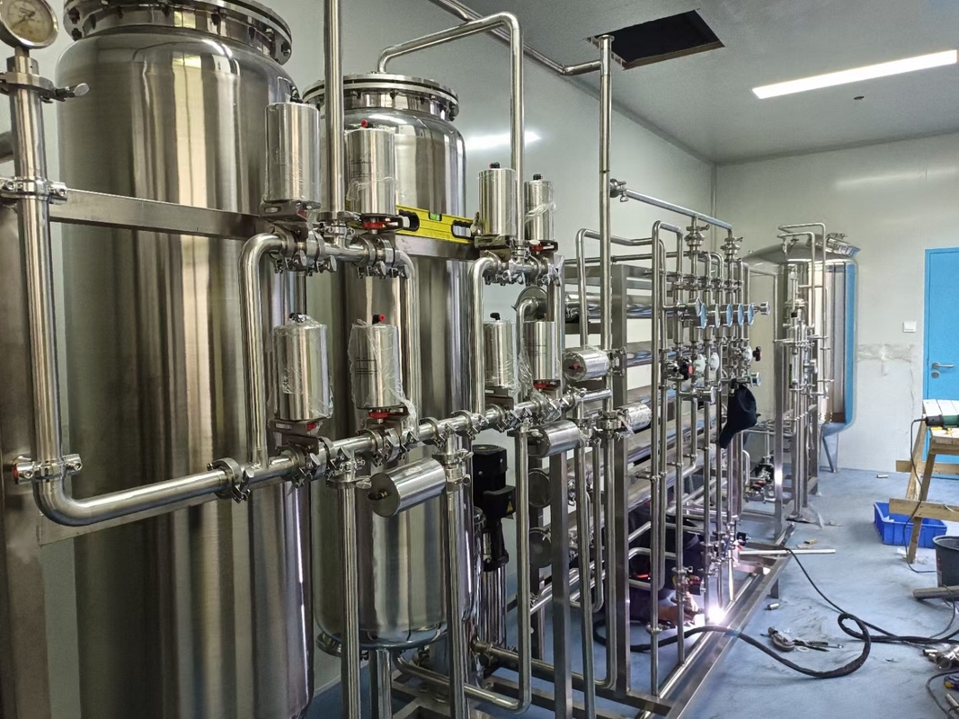 Sistema del RO de la planta de agua de la arena 5000L del cuarzo para el filtro de agua mineral