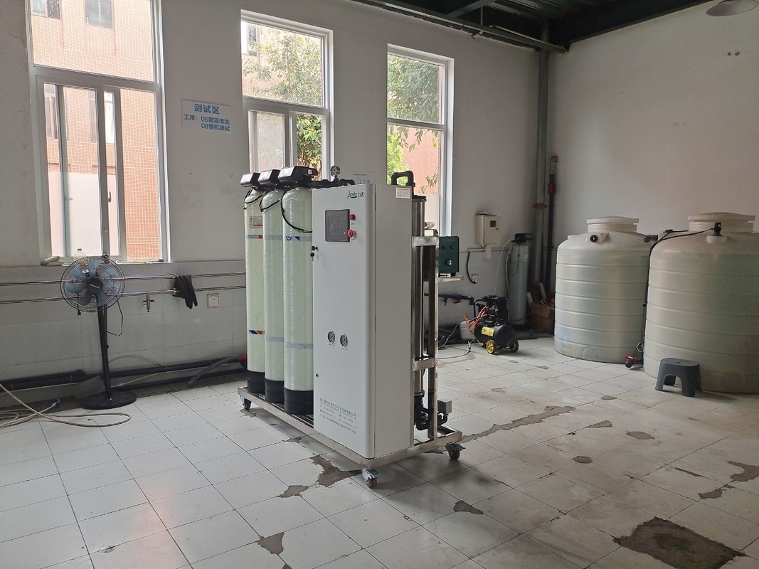 Sistema del filtro de agua del Ro del OEM de la depuradora del solo paso 500LPH