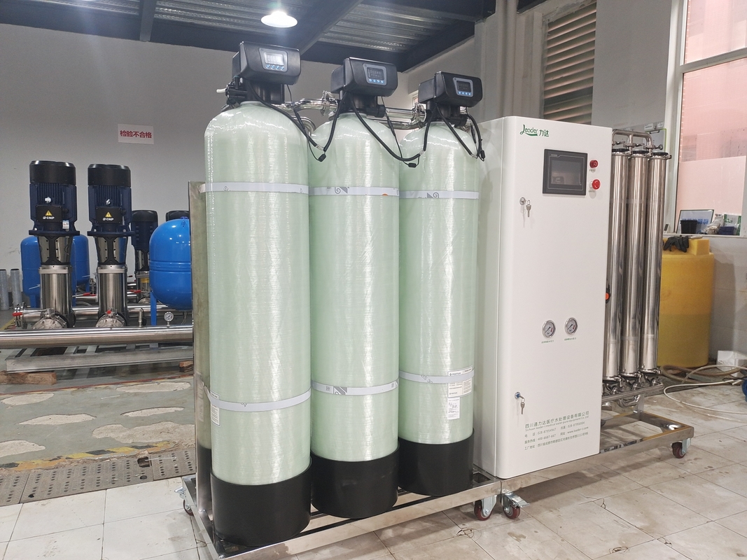 Agua del sistema del RO de la sola etapa 800LPH que hace el equipo en sitio del endoscopio