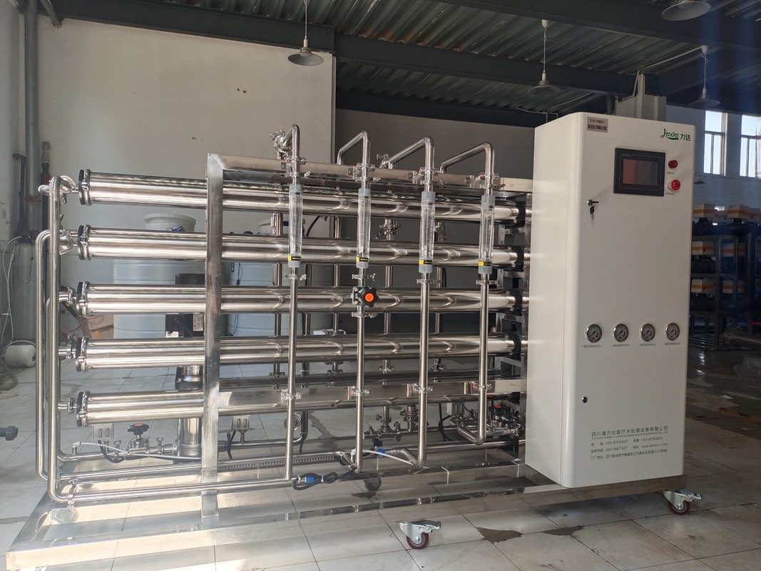 Planta de dos fases 1000Lph del sistema de tratamiento de aguas de la ósmosis reversa RO