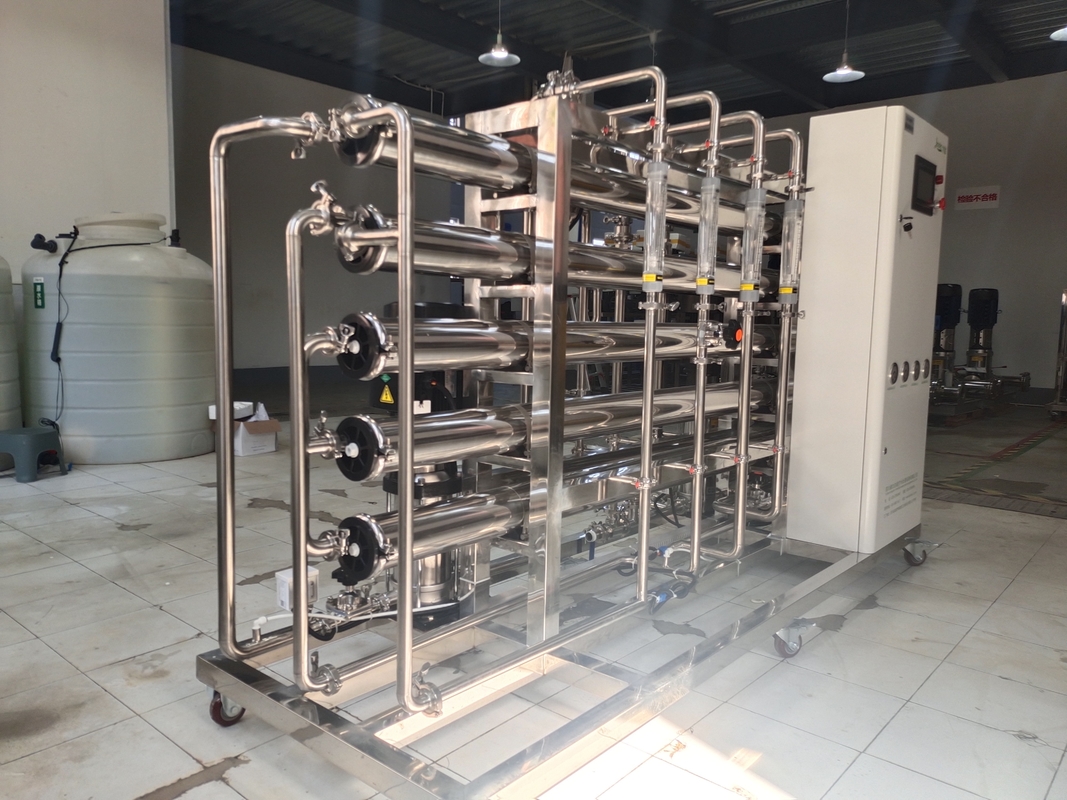 Planta de dos fases 1000Lph del sistema de tratamiento de aguas de la ósmosis reversa RO