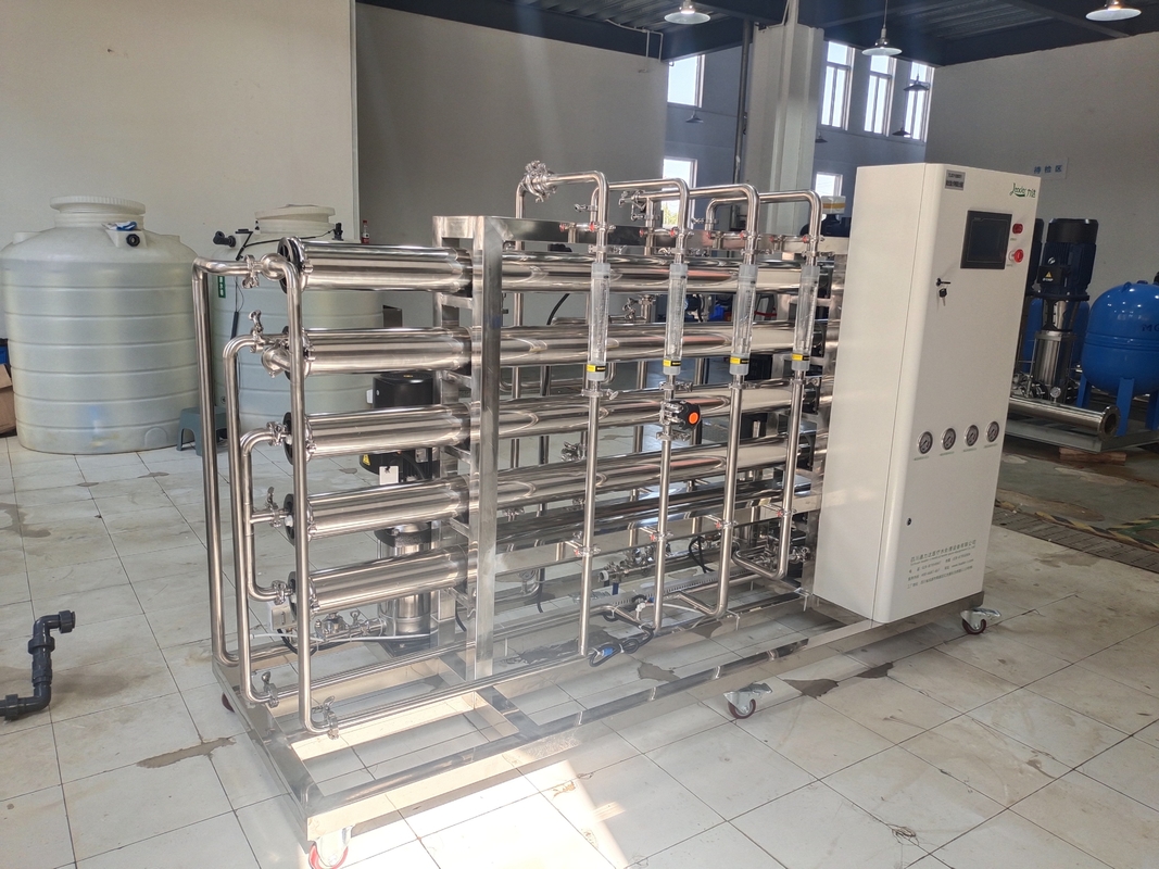 Máquina de dos fases del tratamiento de aguas de la ósmosis reversa para la maquinaria de los cosméticos