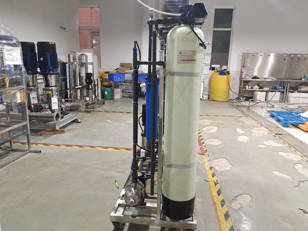Máquina 500Lph del tratamiento del agua potable del sistema del filtro de agua para la planta del RO