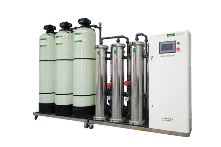Sistema doble activo 1000L/H del RO del paso del tratamiento de aguas del filtro del carbono