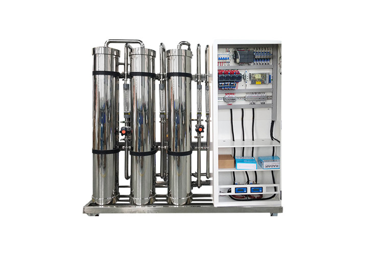 Sistema de ósmosis reversa de la etapa del doble de la filtración del agua 1500L/h